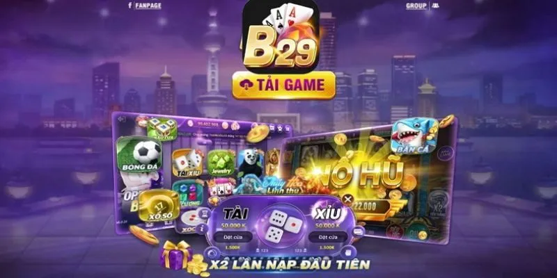 App B29 chính là bước đột phá của cổng game trong thời gian gần đây